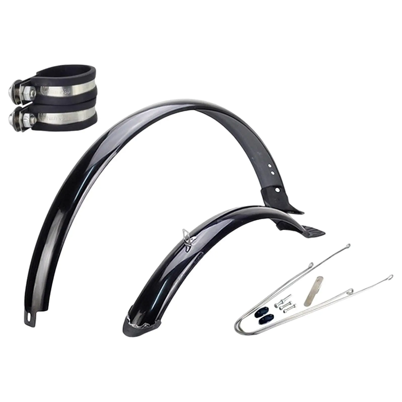 Mountain Bike Mudguards for 27.5 inch Tires with Mount Hardware Cycling Accessories Waterproof Replaces Bicycle Mud Guard