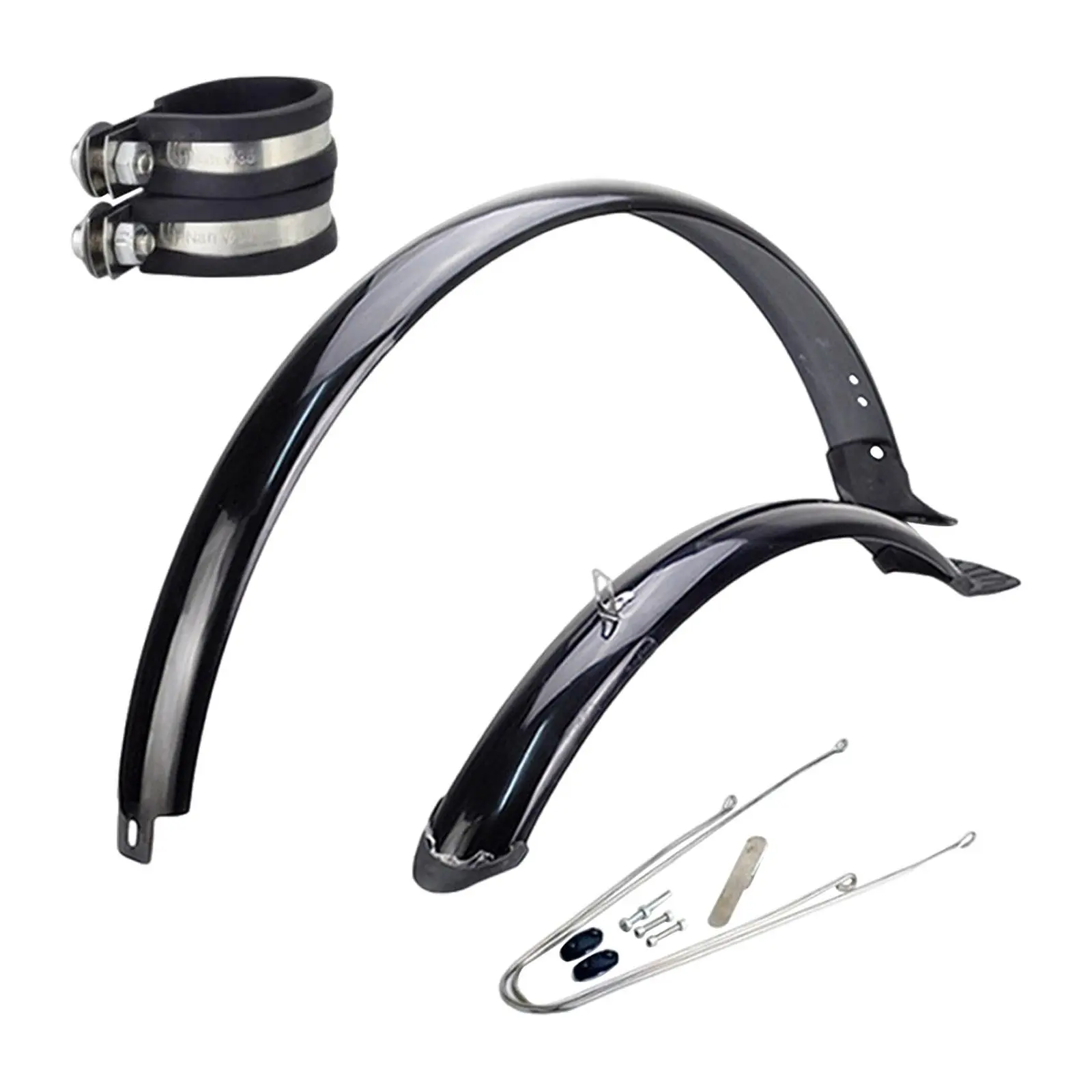 Mountain Bike Mudguards for 27.5 inch Tires with Mount Hardware Cycling Accessories Waterproof Replaces Bicycle Mud Guard