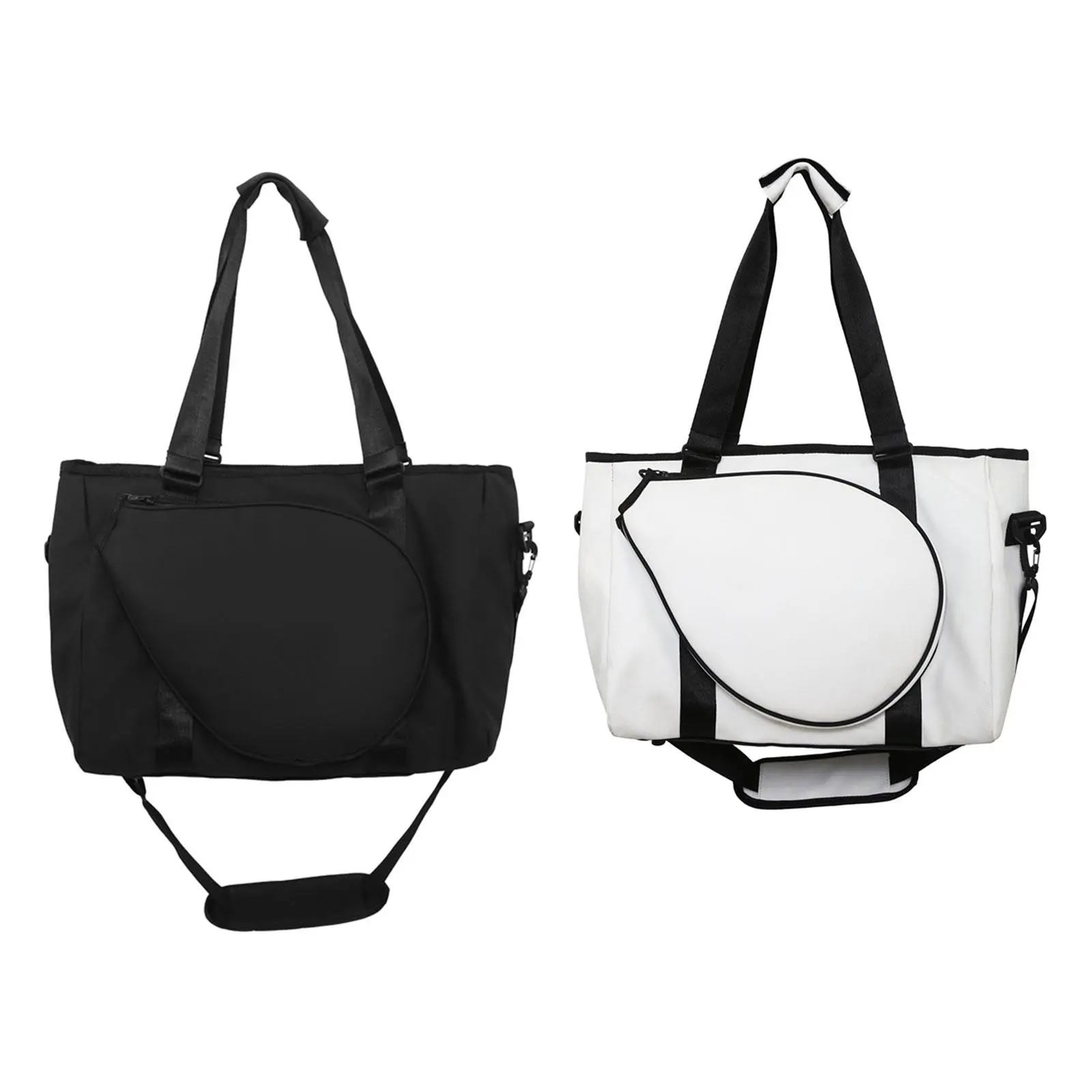Tennis Shoulder Bag with Removable Shoulder Strap Tennis Tote Bag for Travel Squash Racquets Tennis Racket Fitness Equipment