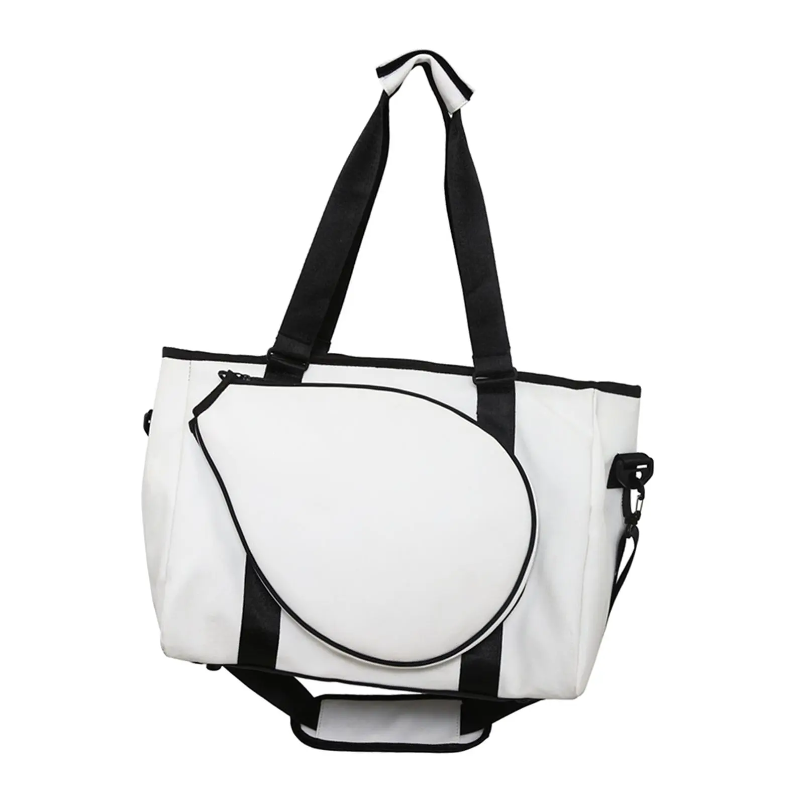 Tennis Shoulder Bag with Removable Shoulder Strap Tennis Tote Bag for Travel Squash Racquets Tennis Racket Fitness Equipment