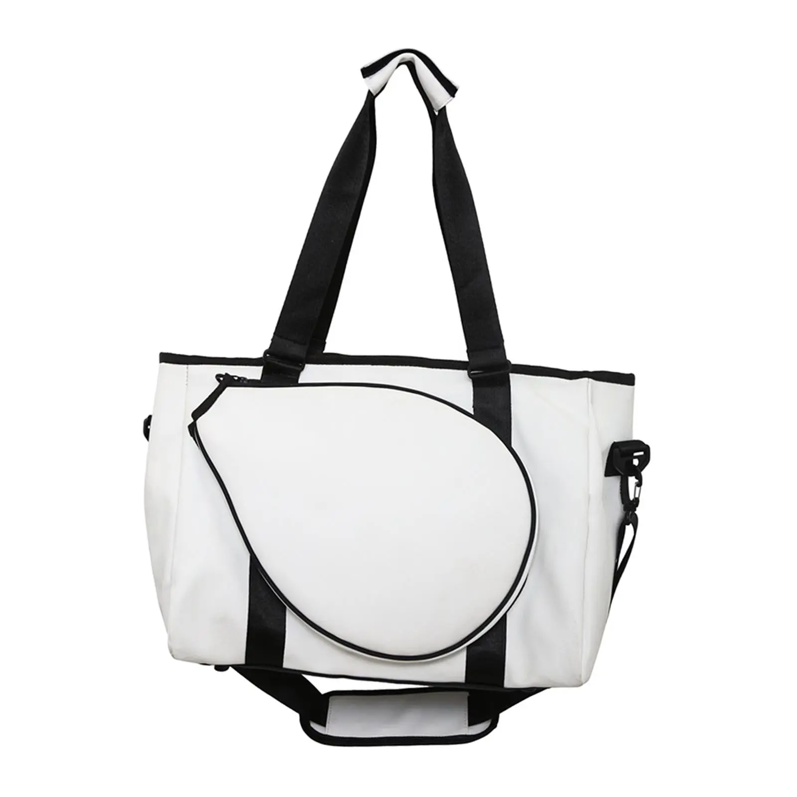 Tennis Shoulder Bag with Removable Shoulder Strap Tennis Tote Bag for Travel Squash Racquets Tennis Racket Fitness Equipment