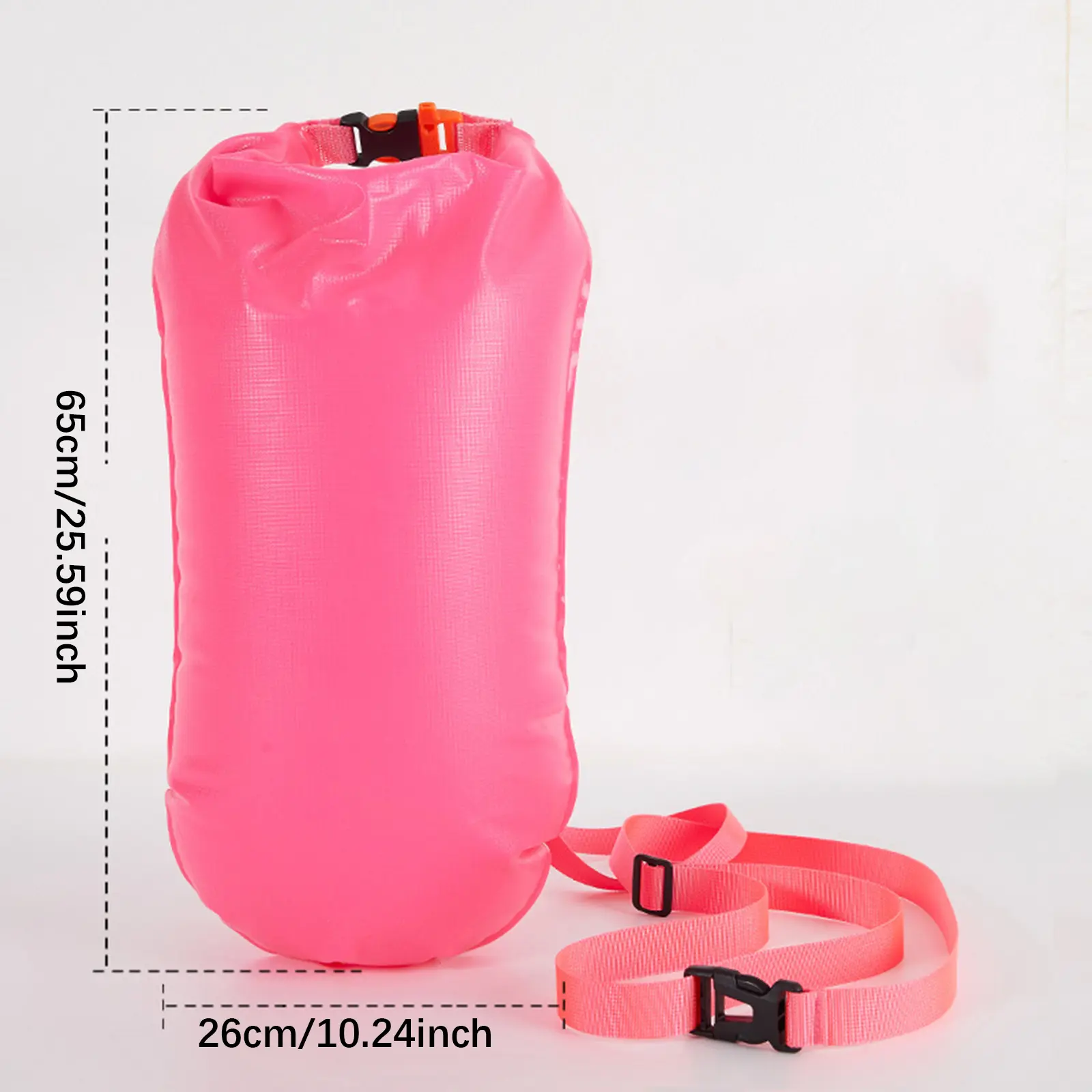 Swim Buoy Float PVC Equipment Bag Snorkelers Outdoor Rafting Double Airbag Storage Bag Portable Drifting Large Capacity Airbag