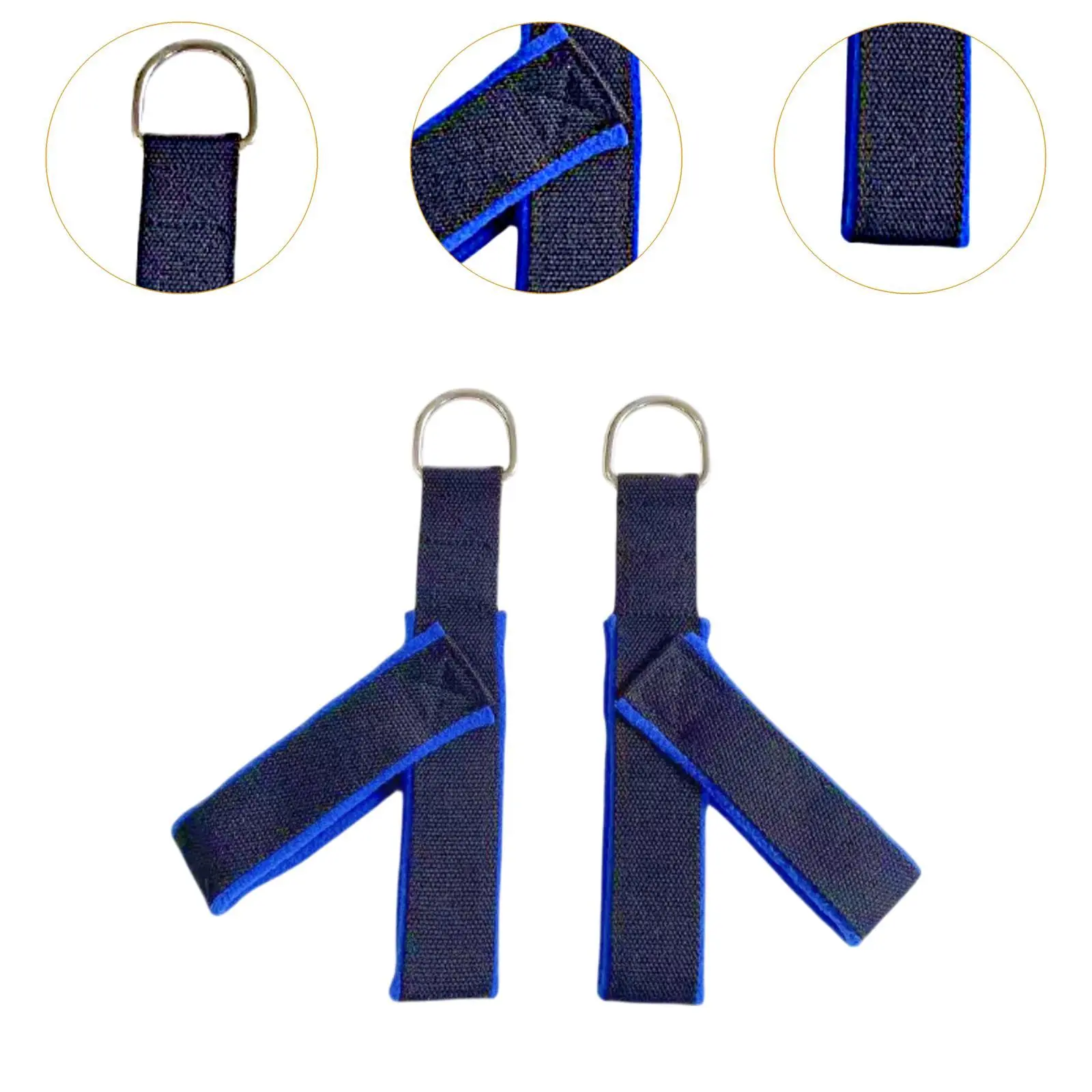 Set of 2 Fitness Straps, Reformer Straps And Footstraps for Home Use