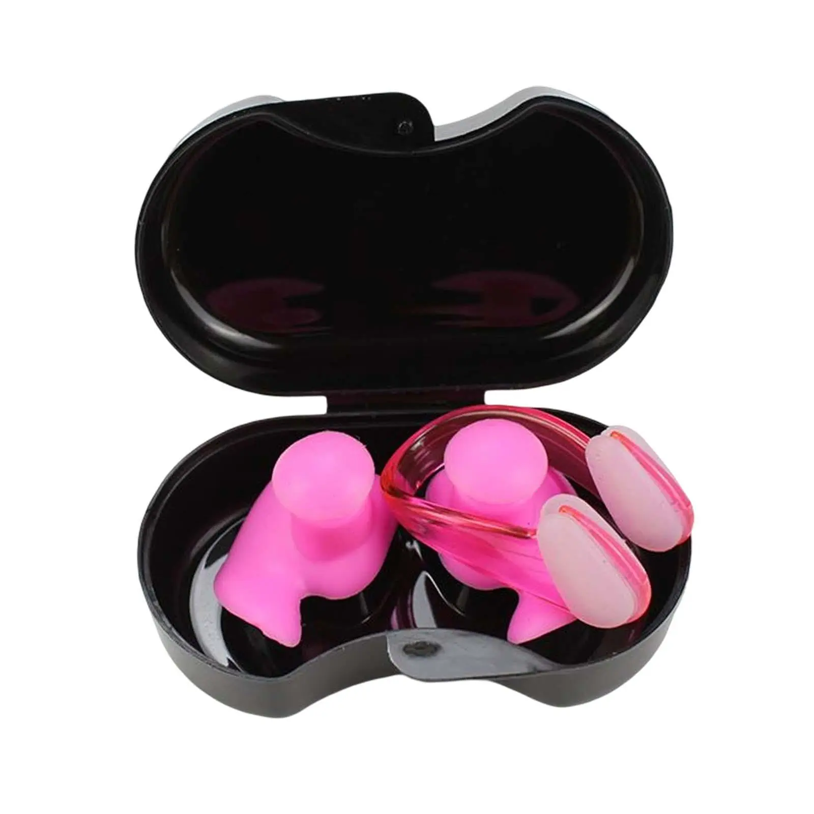 Swimming Ear Plug Nose Clip Set Swimming Earplugs Waterproof Ear Nose Protector for Men Women