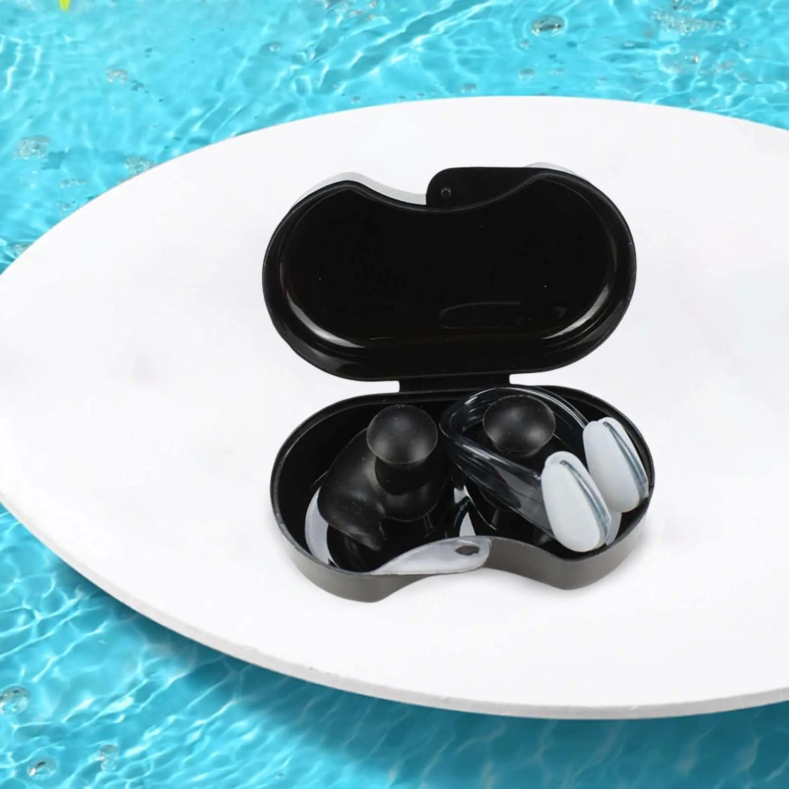 Swimming Ear Plug Nose Clip Set Swimming Earplugs Waterproof Ear Nose Protector for Men Women