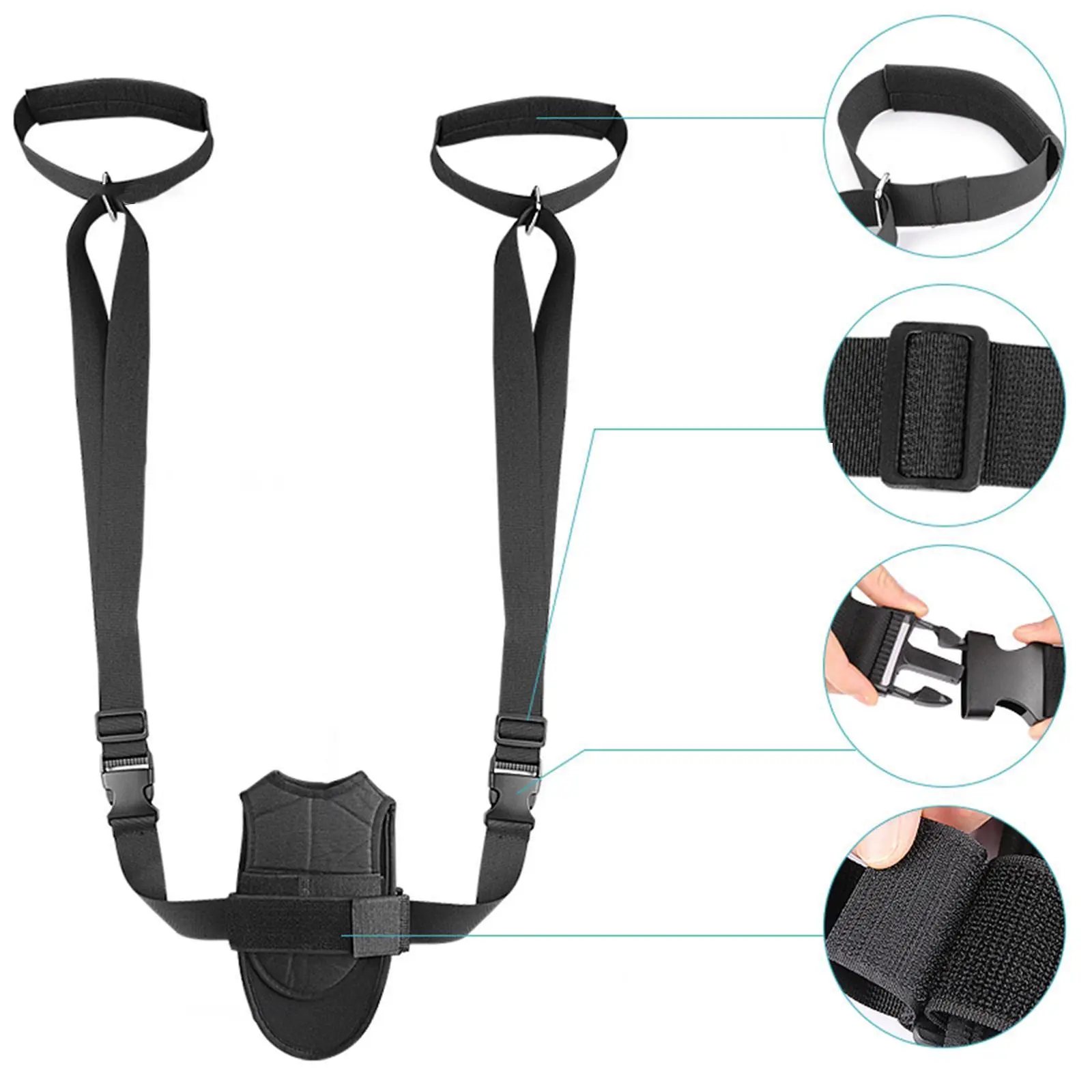 Foot and Calf Stretcher Portable Leg Stretch Strap for Legs Home Gym Workout