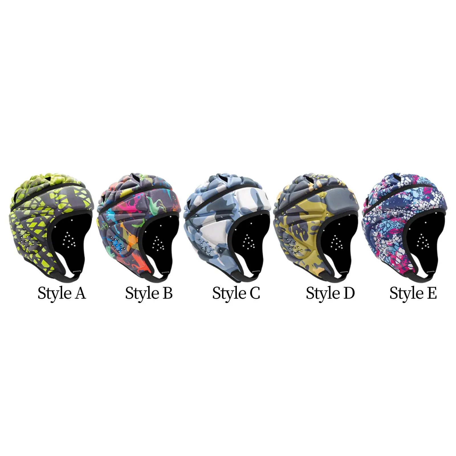 Rugby Helmet Football Helmet Lightweight Scrum Cap Versatile Adults Rugby