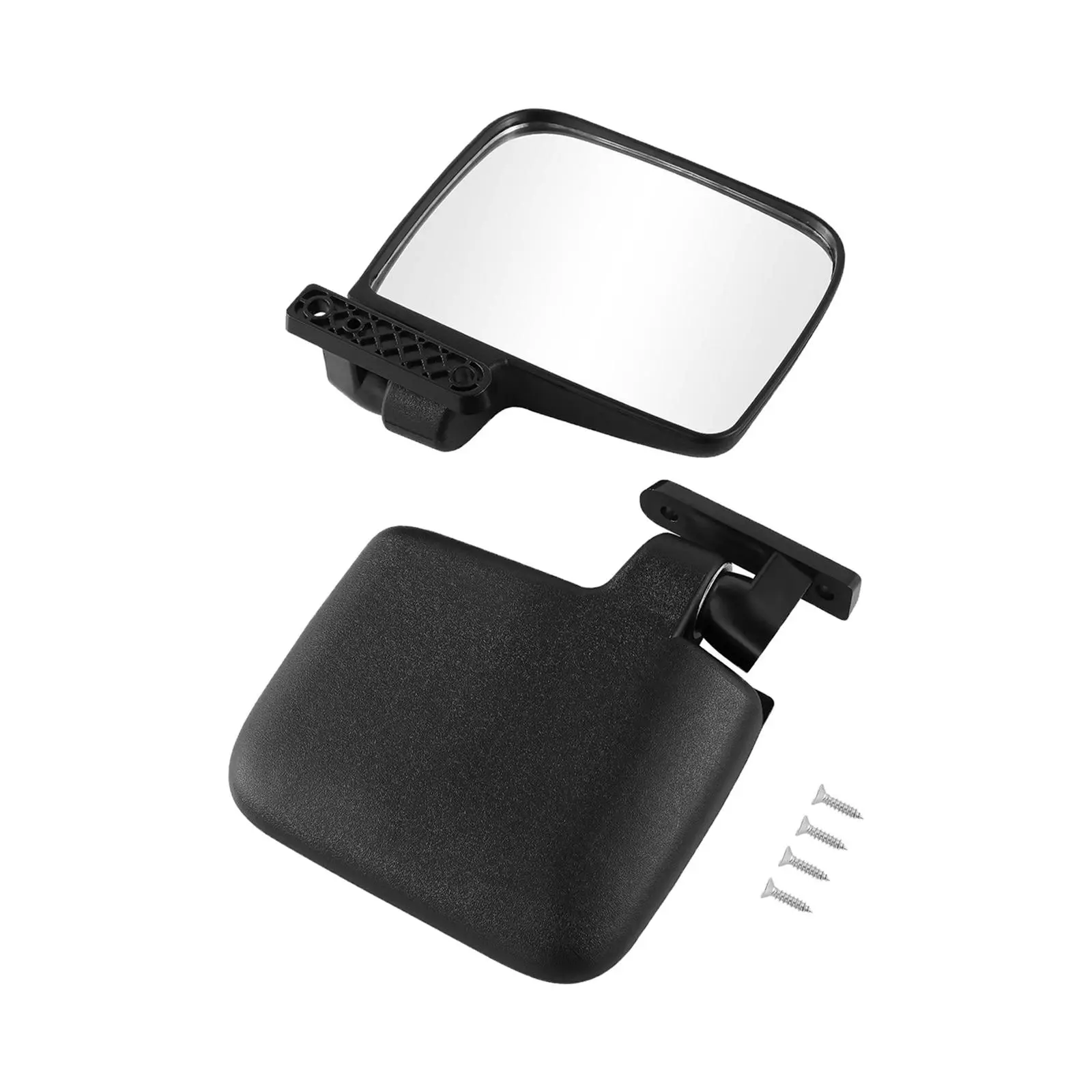 2Pcs Golf Carts Side Mirrors for Ezgo Professional Easy to Install Repair Parts Direct Replaces Golf Carts Rearview Mirror