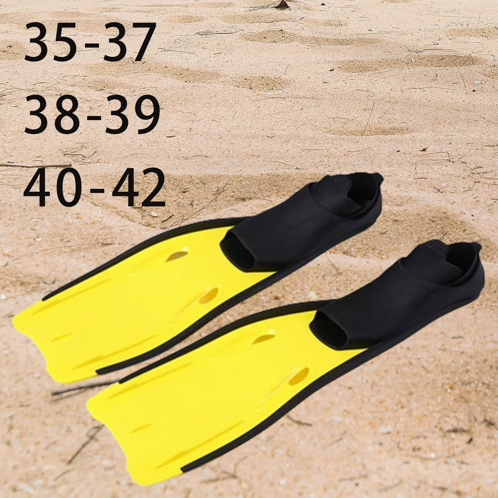 Snorkeling Fins Traveling Comfortable Flippers Scuba Diving Fins for Adult Beginners Juniors Men Women Snorkeling Supplies