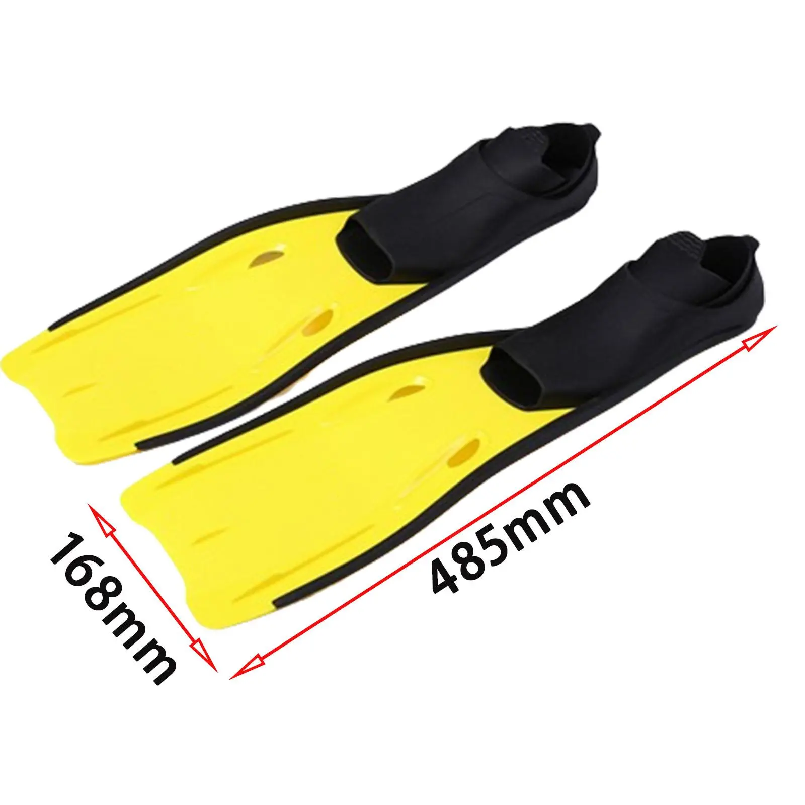 Snorkeling Fins Traveling Comfortable Flippers Scuba Diving Fins for Adult Beginners Juniors Men Women Snorkeling Supplies