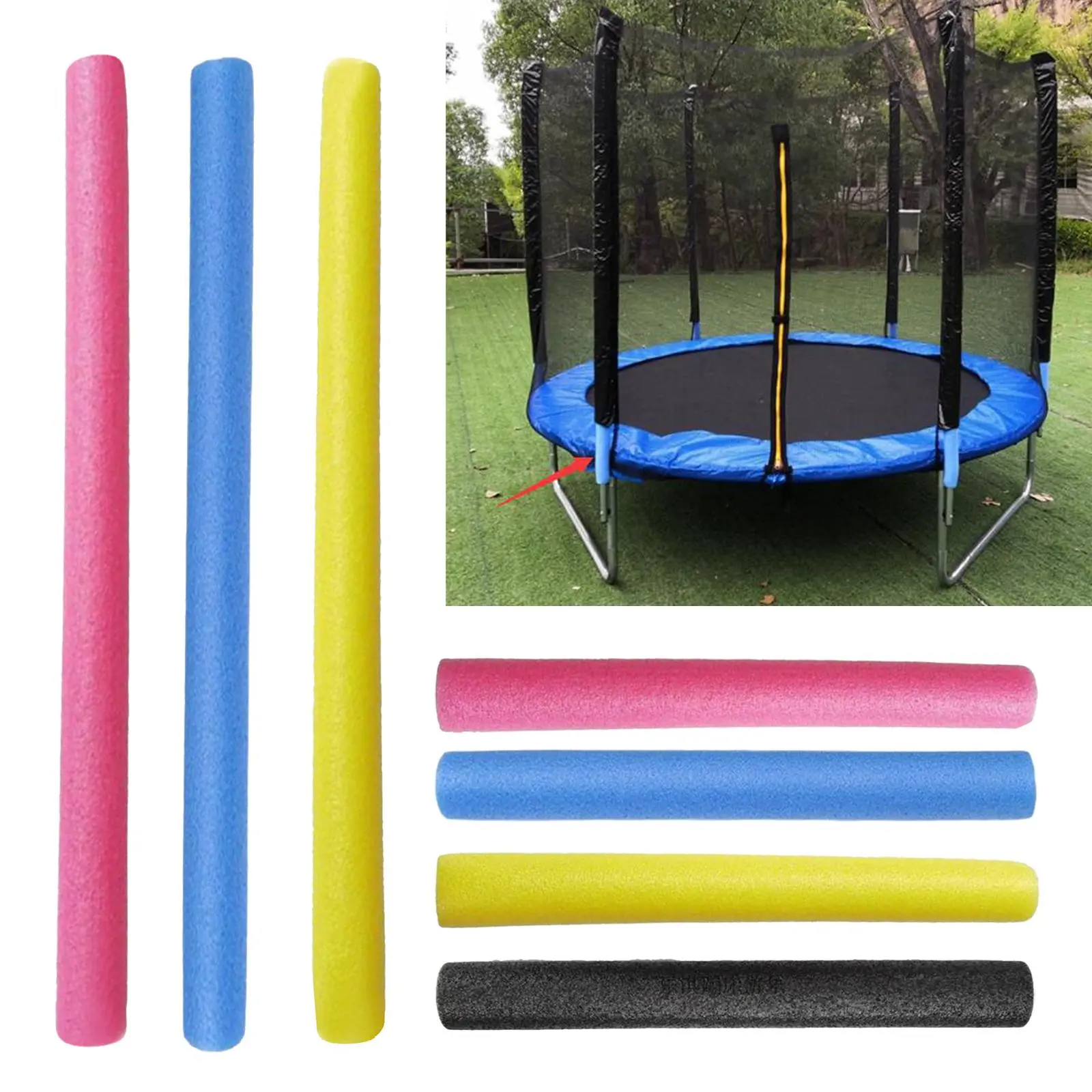 Trampoline Enclosures, Pole Foam Covers, Portable Protection, Lightweight