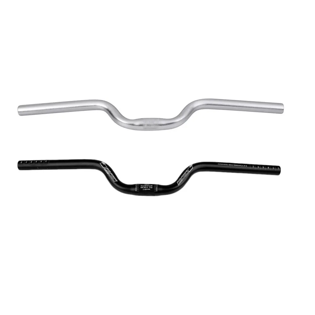 25.4mm Mountain Bike Handlebar Cycling Riser Bar Alloy 520mm