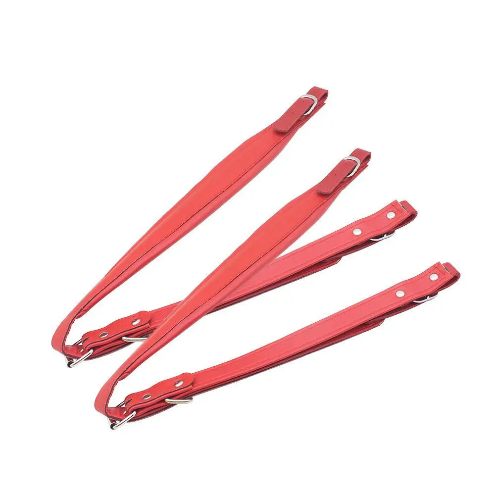 Soft Cmfortable Leather Accordion Straps Adjustable Shoulder Arm Belts Set Accessory for 16-120 Bass Accordion Instruments