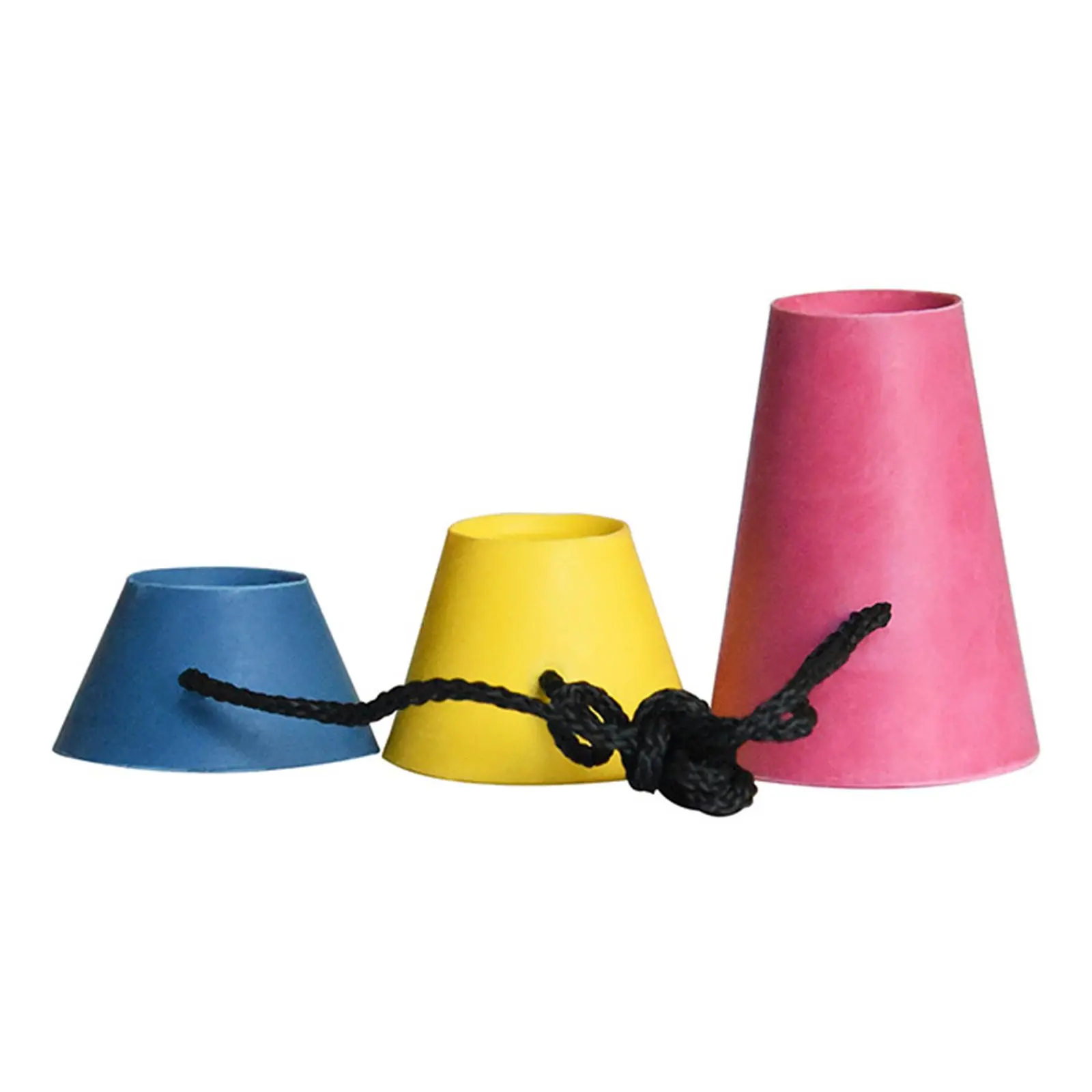 3Pcs Winter Golf Tees Practice Professional Durable Portable Bases with 3 Different Heights Reusable Golf Tee Holder for Indoor