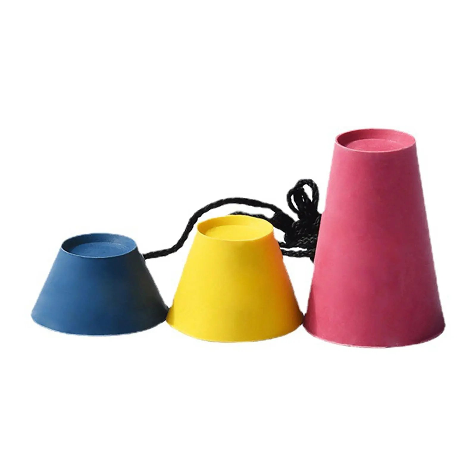 3Pcs Winter Golf Tees Practice Professional Durable Portable Bases with 3 Different Heights Reusable Golf Tee Holder for Indoor