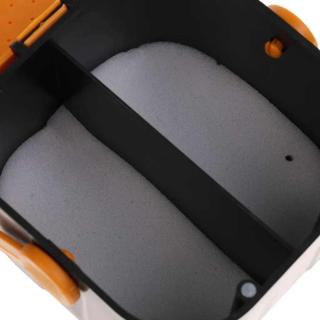 Breathable Double Layer Fishing Live Baits Storage Box Container