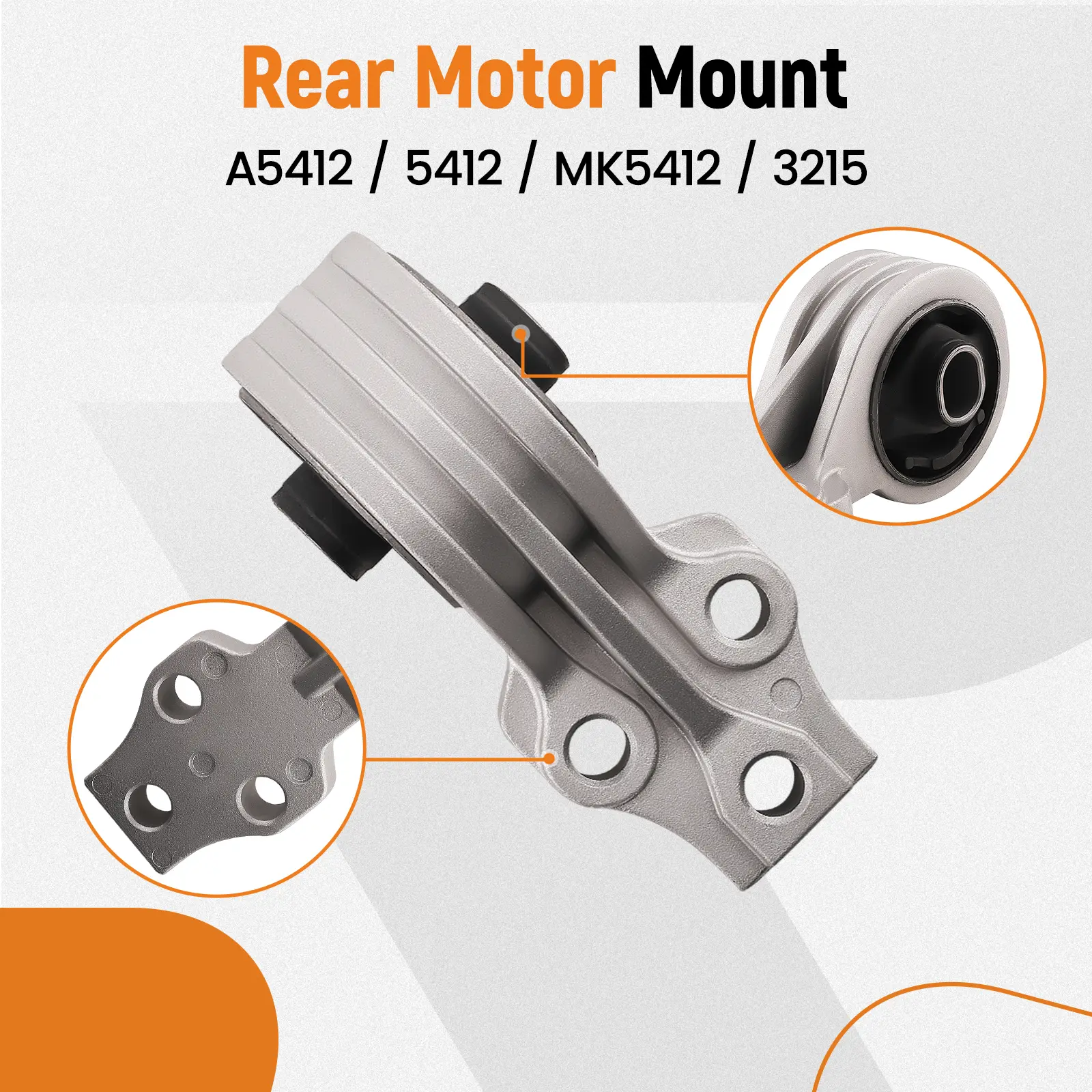 4Pcs Motor & Trans Mount Set for Ford Escape 3.0L 2005-2012 A5446 A5481 A5412  MK5412 MK5441 MK5481
