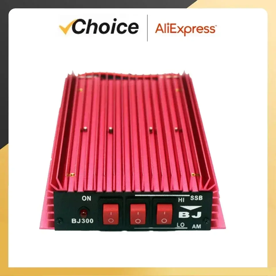 BAOJIE BJ-300 BJ-300 PLUS Amplifier 3-30MHz 100W FM 120W AM 150W SSB Walkie Talkie CB Radio Mini-size Long Range Power Amplifier