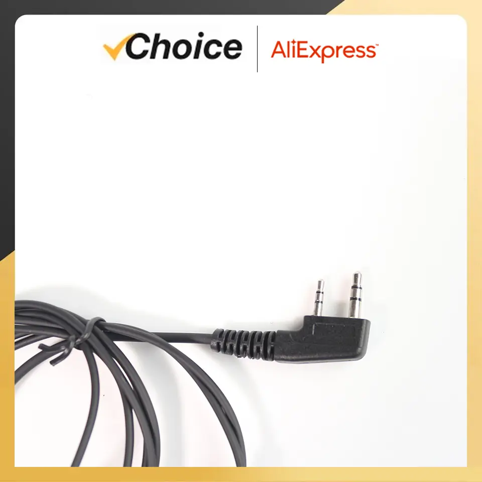 Throat Mic Earpiece UV-K5 Walkie Talkie Headset PTT Microphone For Kenwood Radios Baofeng DM-1701 UV-5R UV-13Pro Quansheng UV-K6