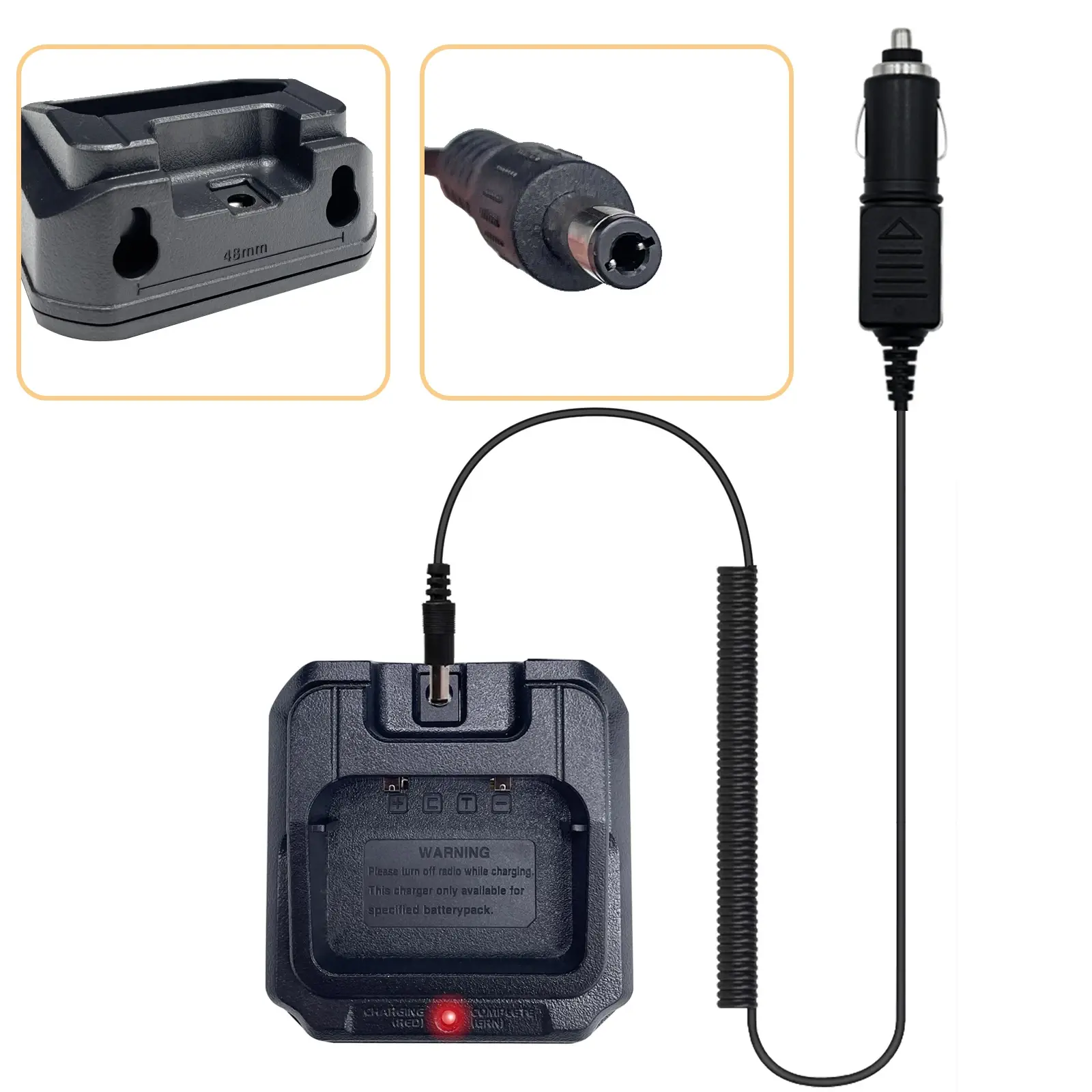 UV-9R PRO Charger Base Baofeng UV-9R Plus Battery Charger Dock UV-S22 Pro V2 UV-68 R760 UV-98 UV-82WP UV-XR GT-3WP Walkie Talkie