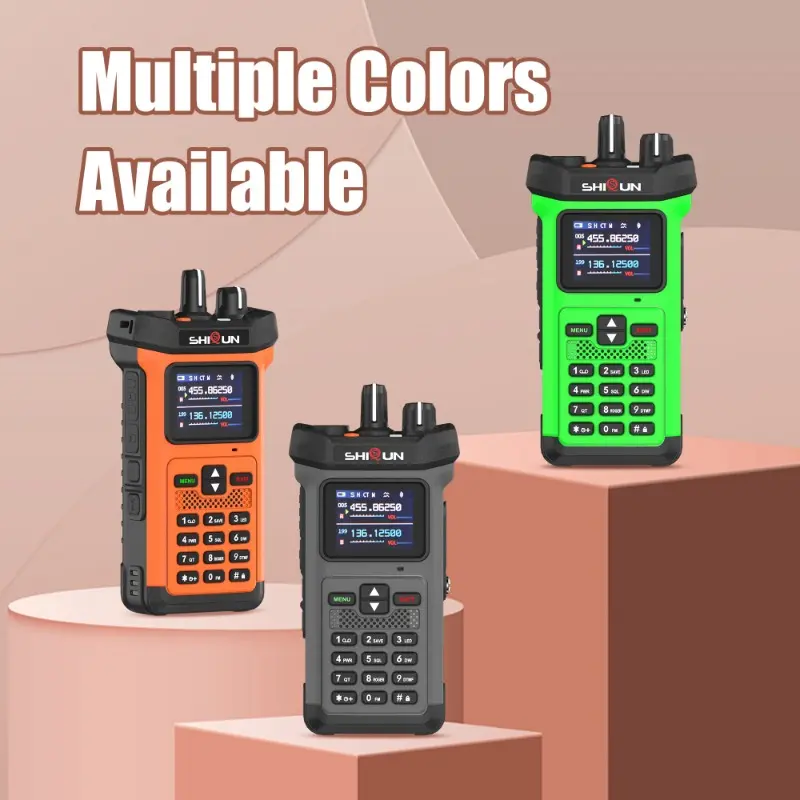 20W Walkie Talkie SQ-8500 Dual-Purpose Power Bank Strobe Lights Type-C Charging AI Noise Reduction IP54 Waterproof Two Way Radio