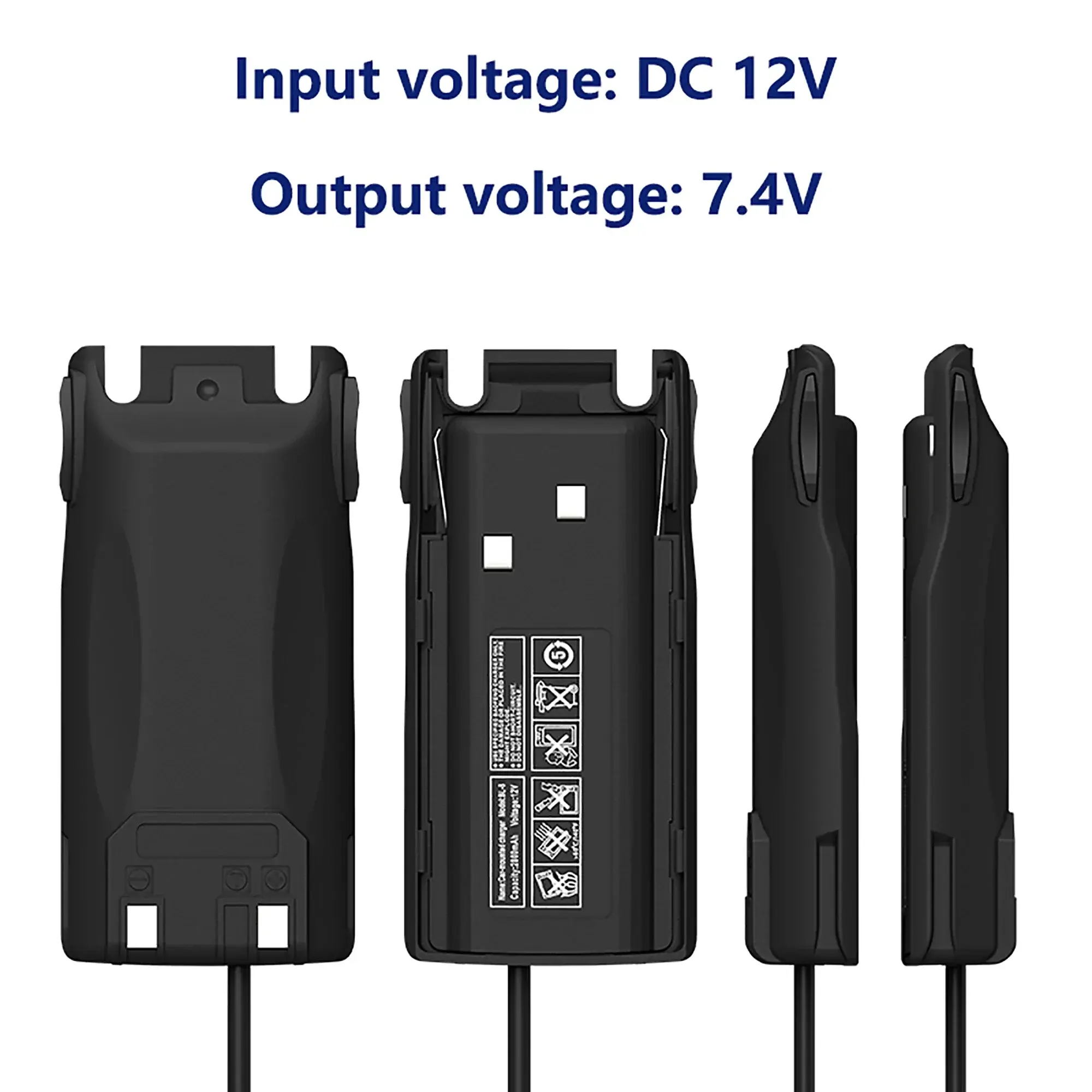 Original Baofeng UV-82 Battery Eliminator Case Two Way Radio Charger For Pofung UV-89 UV82 baofeng uv-82hx Walkie Talkie Charger