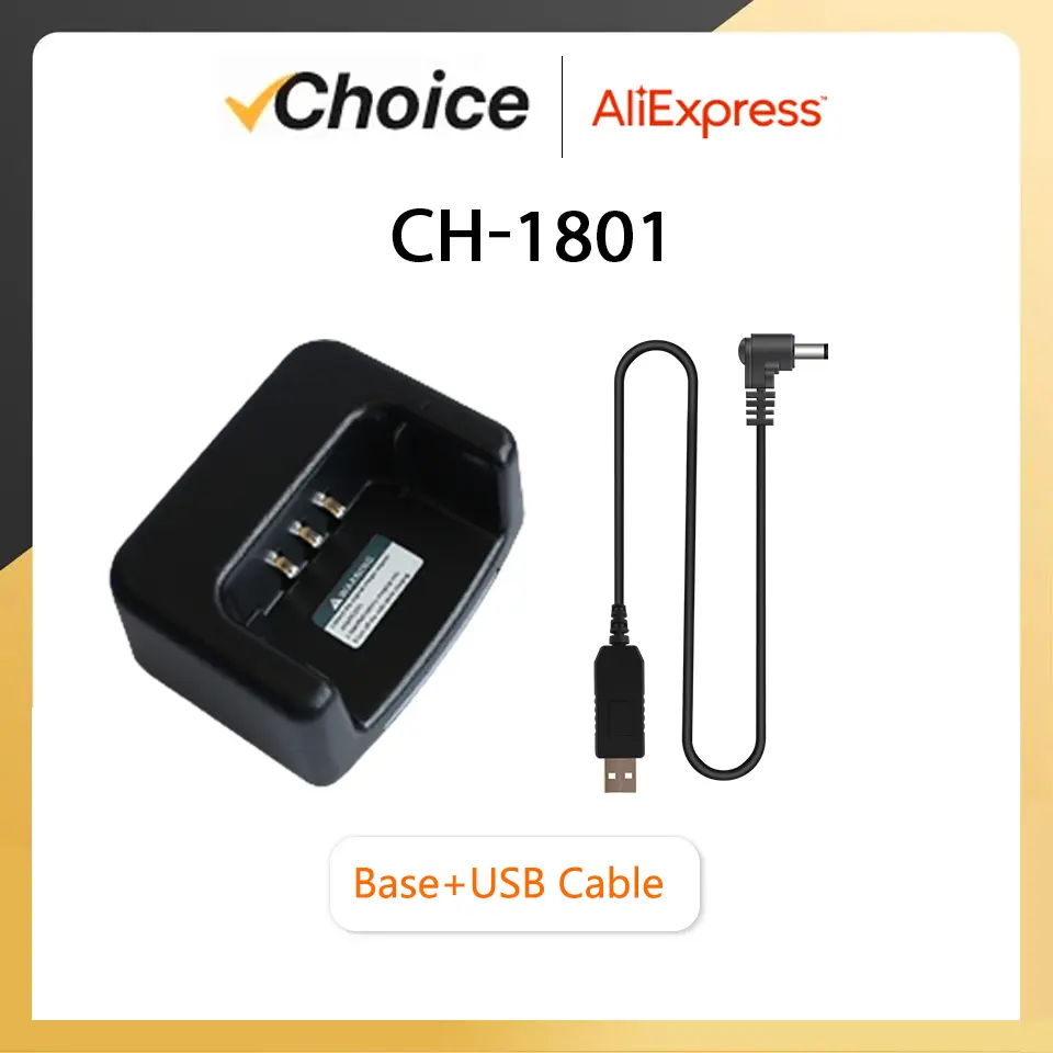 Baofeng DR-1801 Battery Charger Original DM-8 Li-ion Battery Car Charger For DM-1801UV DMR Walkie Talkie DM-860 TYT DM-760 GD-77