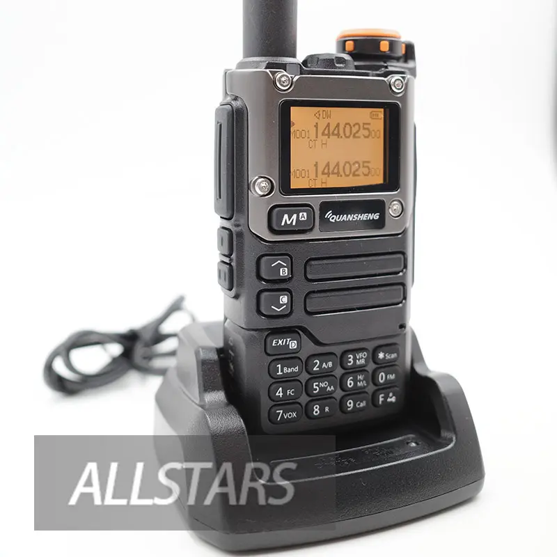 Quansheng UV-K58 5W Walkie Talkie UV-K6 UV-K5(8) Two Way Radios USB-C Direct Charge Multi-band AM/FM UHF VHF DTMF UV-K5 Upgrade