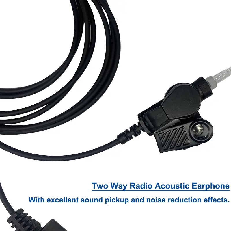 Walkie Talkie Headset Earpiece for HYT PD700 PD700G PD702 PD705G PD752 PD780 PD782 PD785 PD785G PT580H Two Way Radio Mic Big PTT