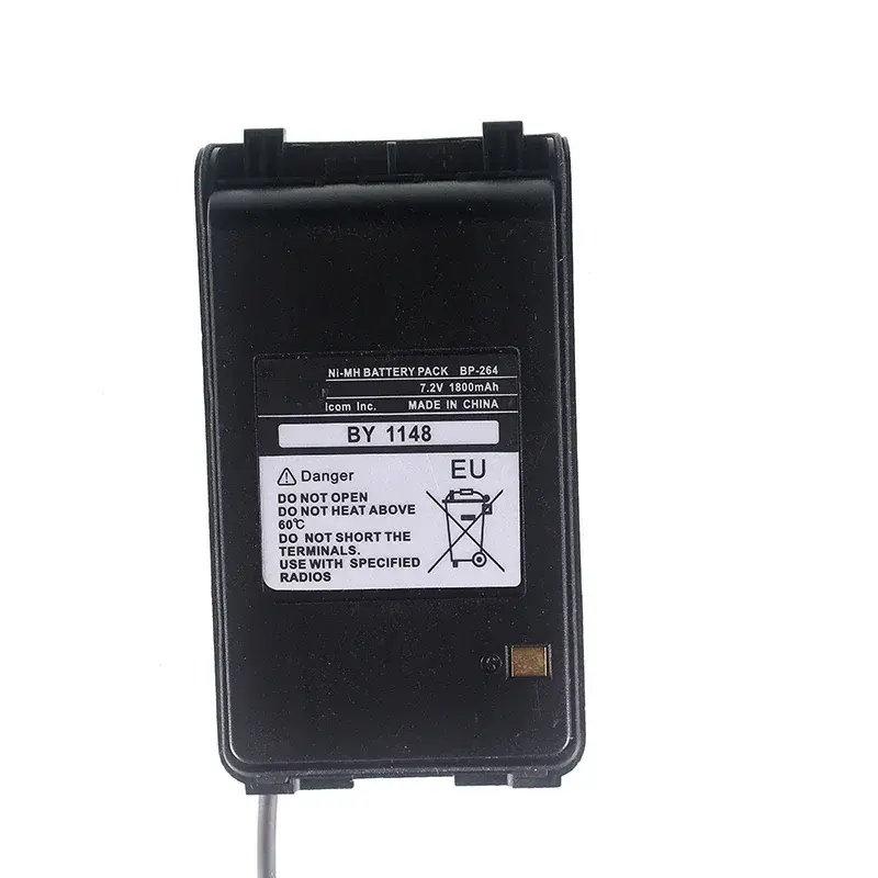 BP-264 Battery Eliminator for ICOM IC-V80 V80E IC-F3001 F3002 IC-F4001 IC-F4002 4008 Walkie Talkie Battery Pack Charger Adaptor