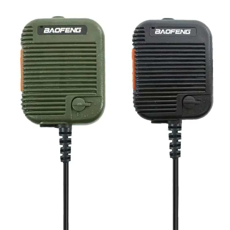 Baofeng AR-152 Walkie Talkie Microphone PTT Radios Speaker Keenwood 2-Pin Type Handheld Mic For UV-K5 UV-16 BF-1701 UV-13 DR1801