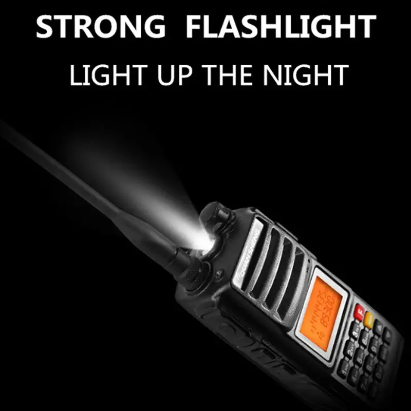 Quansheng Walkie Talkie TG-UV2 Plus Type-C Charging 10W Superheterodyne 4000mAh Portable FM RadiosLong Range Communication Radio