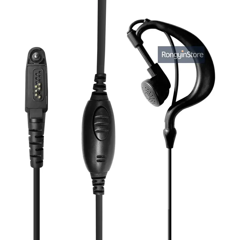 RT-880 Headset Earphone for GP328 Plus GP388 Radtel RT-880G Iradio UV-98 plus PTT UV-99 Earpiece Two Way Radio Walkie Talkie Mic