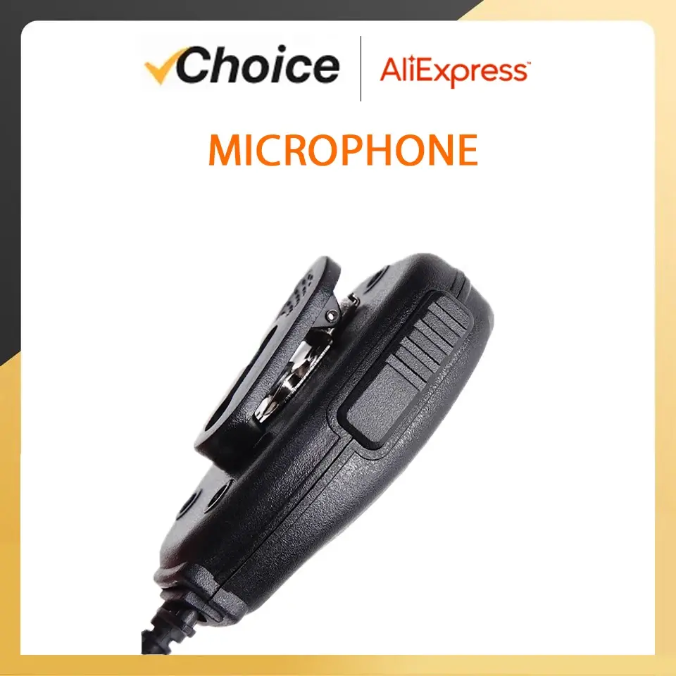 2/10PCS UV-9R Pro Speaker Baofeng UV68 Pro Max Plus Handheld Waterproof Microphone MIC BaoFeng UV-9G UV-XR GT-3WP Walkie Talkie