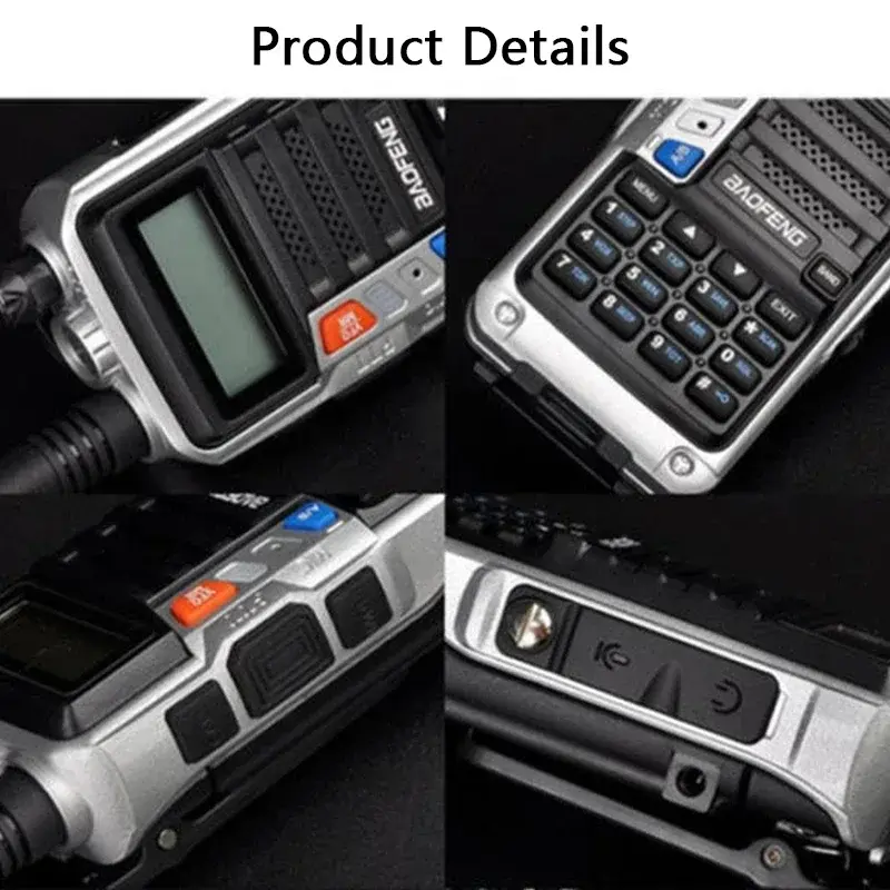 Baofeng 10W Walkie Talkie UV-5R+PLUS Dual Band Tri Power Long Range High Power UV-S9 Upgrade UV 5R PLUS Ham Two Way Radio
