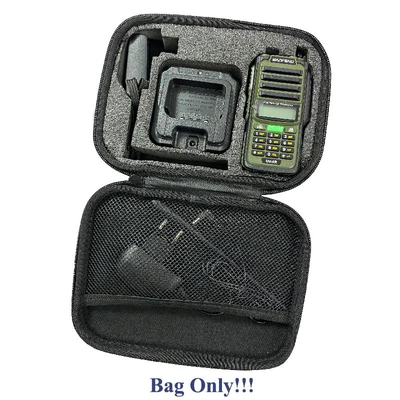 Walkie Talkie Carring Bag For Baofeng UV-S22 Pro Max V2 Storage Box UV-9R Radio Case UV-98 Pro Handbag Walkie Talkie Accessories