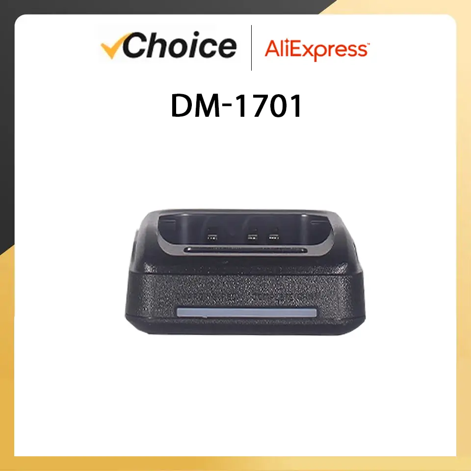 Baofeng DM-1701 Charger Walkie Talkie Desktop Charger For TYT MD-760 MD760 GD77 CB Two Way DMR Radio Battery Charger EU/US/UK/AU