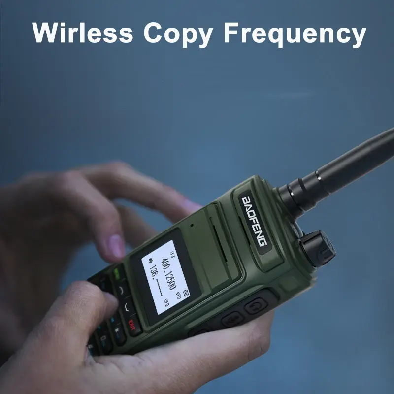P15UV Baofeng Walkie Talkie Six-Band Type-C Charge UV-15 Pro Max V2 Long Range Communication Radio 999 Channel UV-999 Pro Max V2