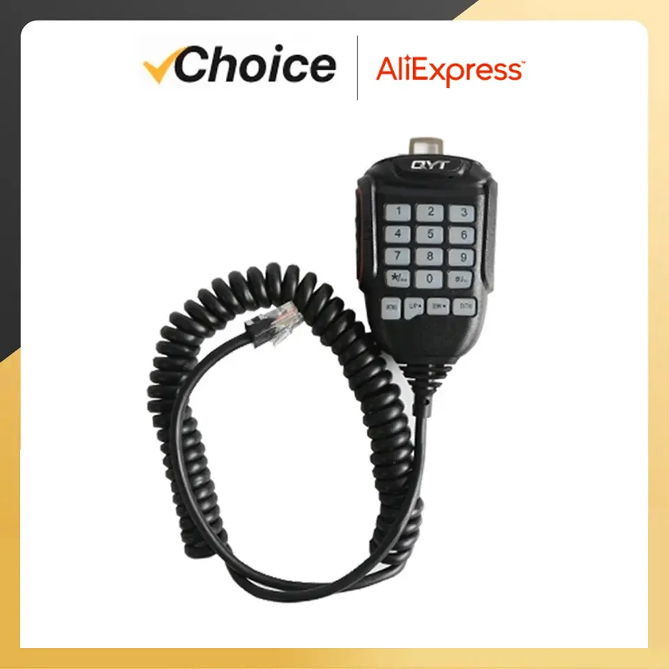 QYT KT-5000 Car Radio Separable Panel 25W Dual Band VOX Mini Color FM Mobile Car Walkie Talkies Long Range Communication Radio