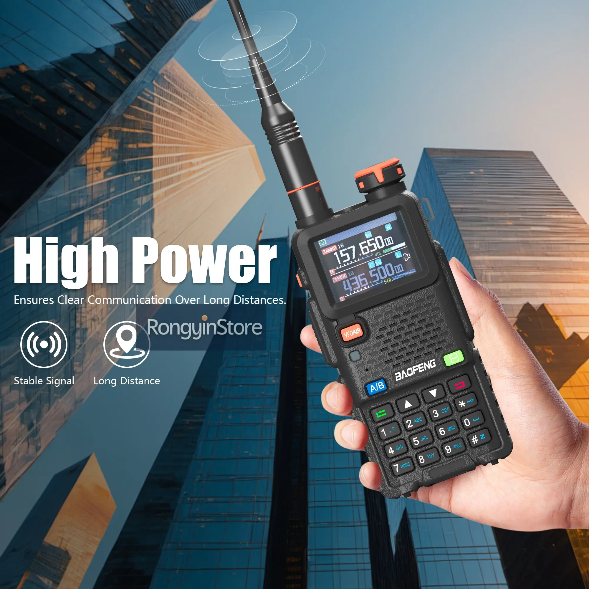 2PCS/4PCS BAOFENG UV-5RH PRO GPS Walkie Talkie Multi Band Wireless Copy Frequency Type-C NOAA Upgrade UV-5RH UV 17 Pro Ham Radio