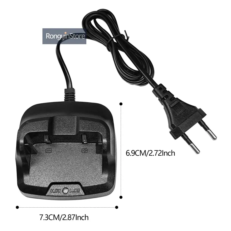 BD-V12A Charger Original Desktop Charger Base 1/2/4PCS BF-V12D Radio Charger EU Plug For Baofeng AR-12 Walkie Talkie Accessories