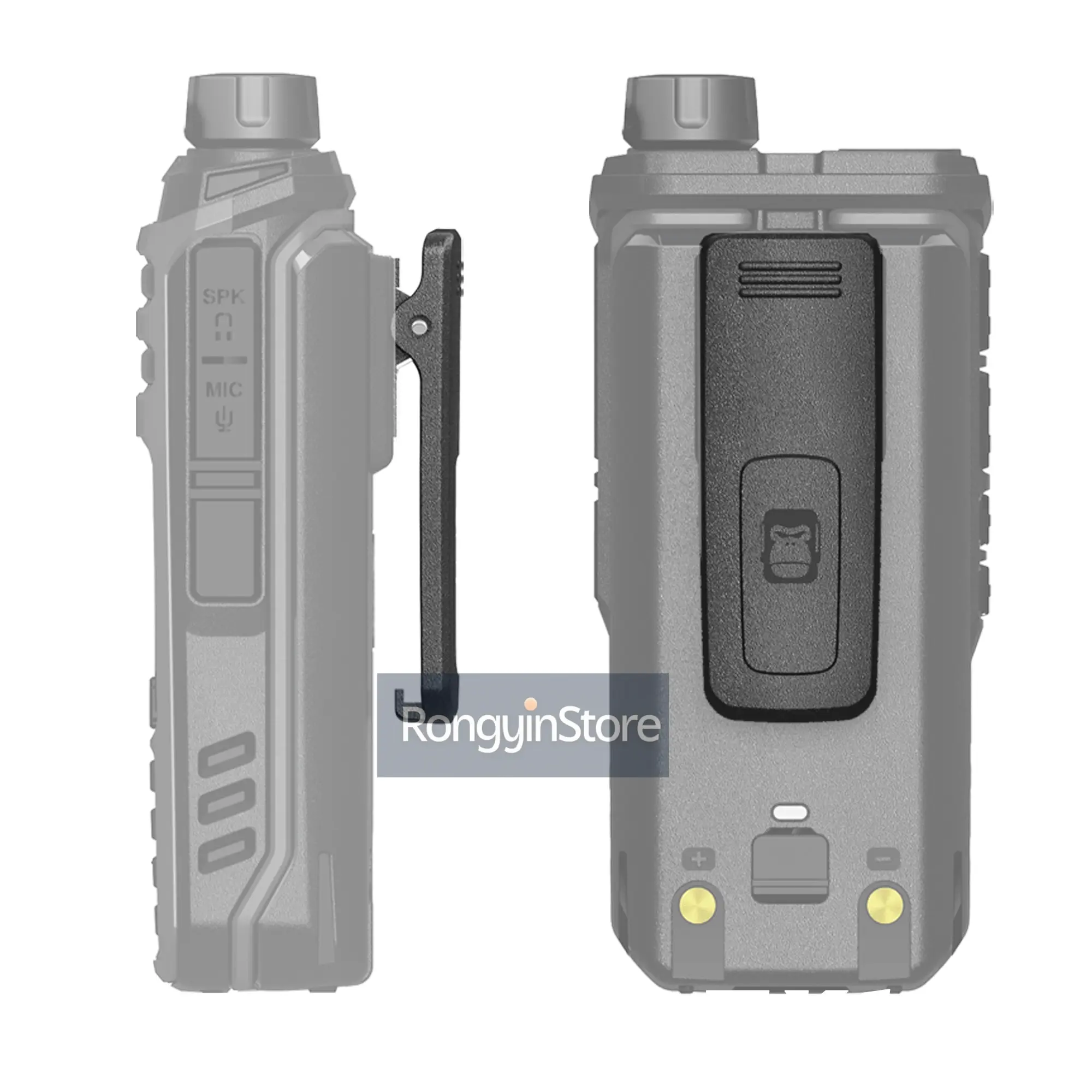 QUANSHENG TK11(8) Belt Holder Walkie Talkie Spare Part Back Belt Clip TK11 5 TK11(5) TK11 8 Radio Battery Clip Radio Accessories