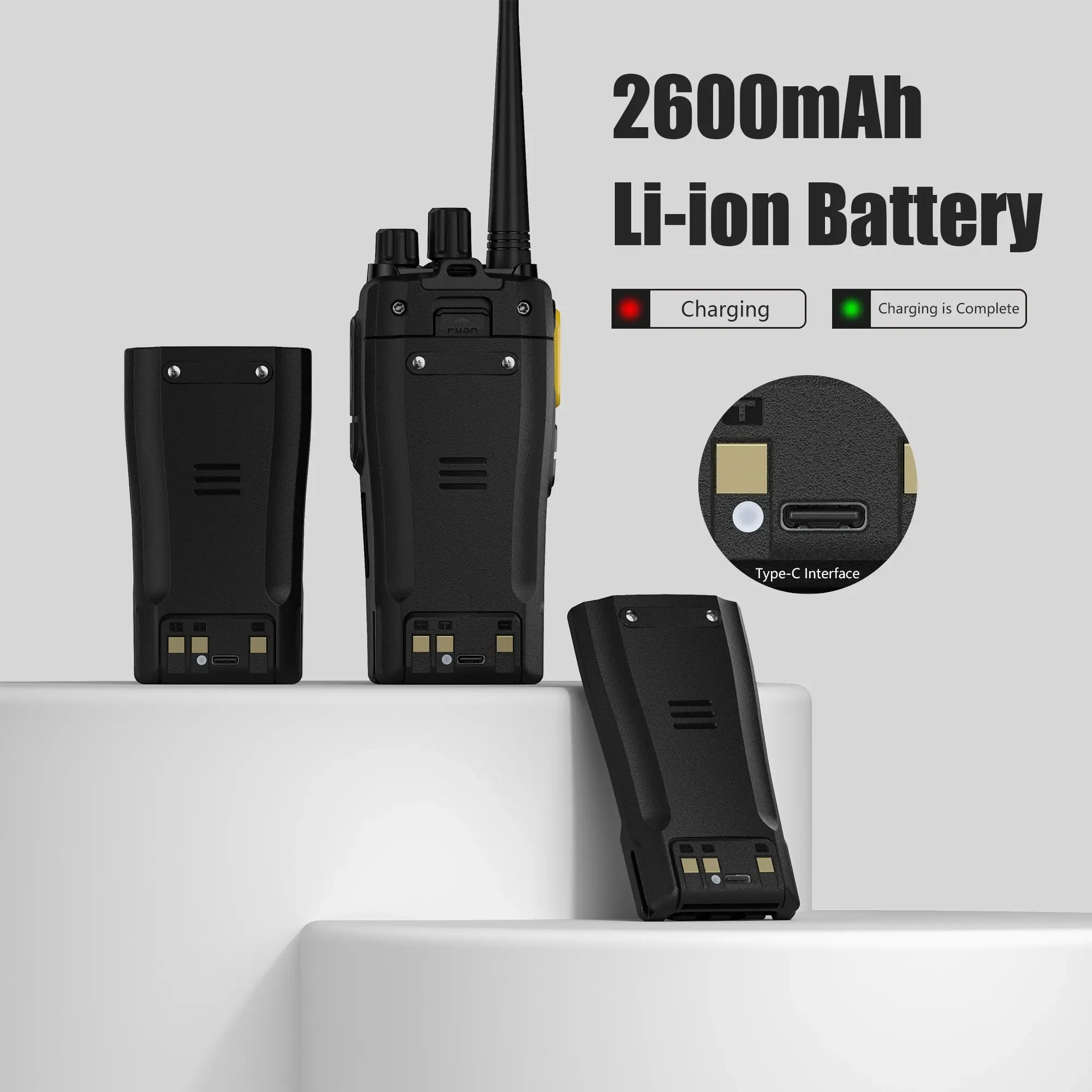 Baofeng BF 1909D Long-Range Durable Walkie Talkie Intelligent Noise Reduction UHF Two Way Radios Encryption BF-1909 Transceiver