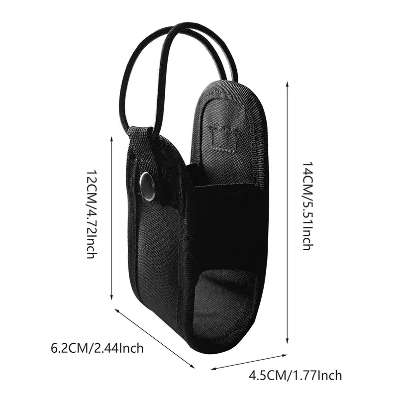 DM-32 Walkie Talkie Carry Case UV-32 Tactical Holster Molle Radios Pouch Holder Pocket Portable Outdoor Hunting Sports Waist Bag