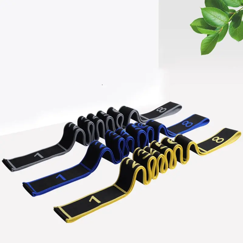 Yoga Resistance Band Fitness Exercise Women Dance Elastic Stretch Belt Exercise Pull Strap Sports For Body Building