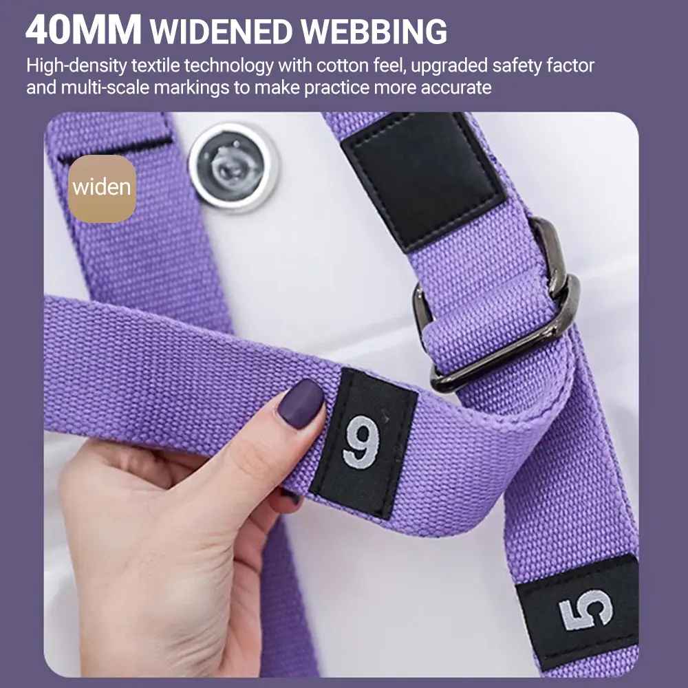 Air Yoga Hammock Waist Back Leg Stretch Strap Back Bend Split Lnversion Strap Exercise At Home Fitness Yoga Fitness Band