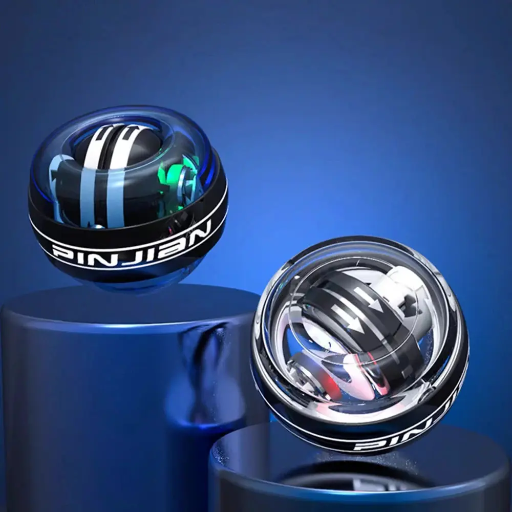 Wrist Gyro Ball Power Trainer Ball Self-Starting Wrist strength Ball Device Forearm Exerciser Strengthen Arms Fingers Muscles