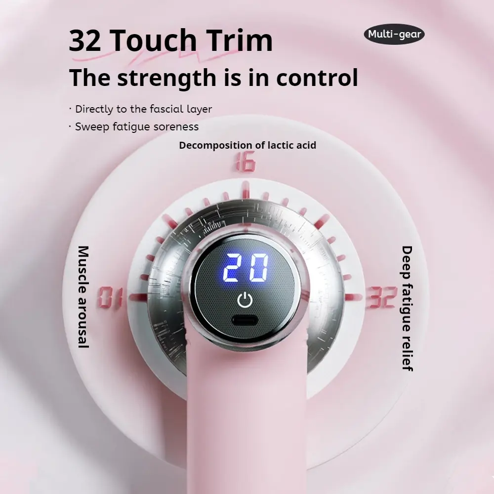 Mini Massage Gun Professional Deep Tissue Muscle Relief Electric Portable for Men Women Home Gym Sports Recovery Rechargeable