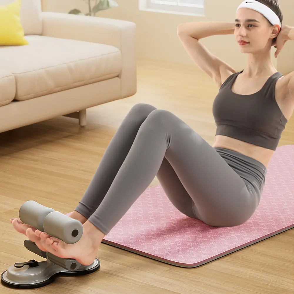 Abdominal Sit Up Equipment Suction Cups Ankle Support Abdominal Workout Fitness Adjustable Sports Fitness Physical Exercise