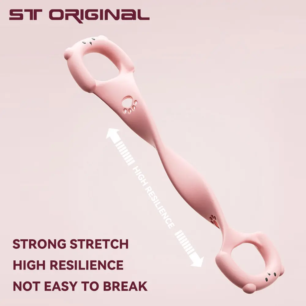 Yoga Pull Strap Cat Claws Tension Rope Elastic Pilates Fitness Woman Tensioner Chest Expander Resistance Band